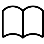 Open Book SVG Icon